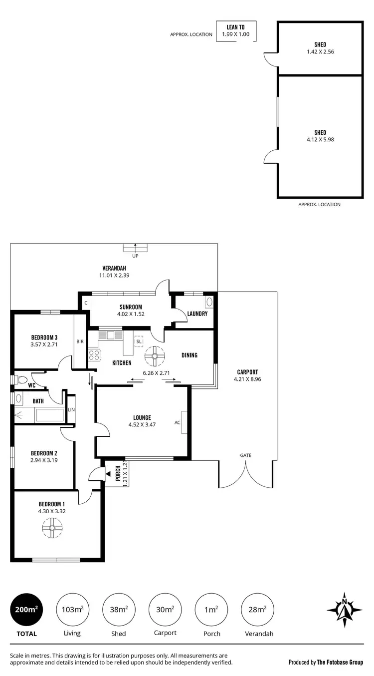 Floorplan of Homely house listing, 7 Bushby Street, Hackham SA 5163