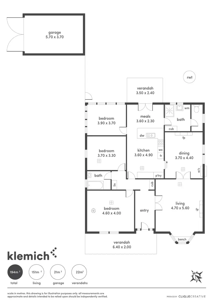 Floorplan of Homely house listing, 1a Broadway, Colonel Light Gardens SA 5041