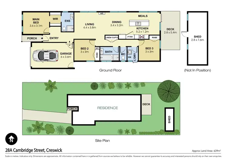 Floorplan of Homely house listing, 28A Cambridge Street, Creswick VIC 3363
