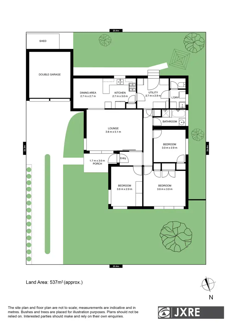 Floorplan of Homely house listing, 15 Orloff Close, Clayton South VIC 3169