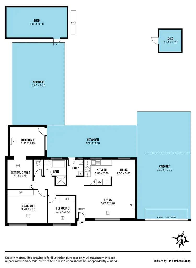 Floorplan of Homely house listing, 47 Windebanks Road, Aberfoyle Park SA 5159