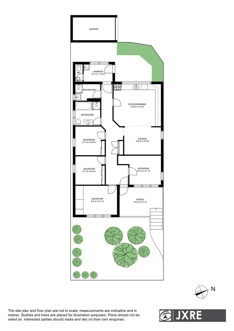 Floorplan of Homely unit listing, 1/11 Arnott Street, Clayton VIC 3168