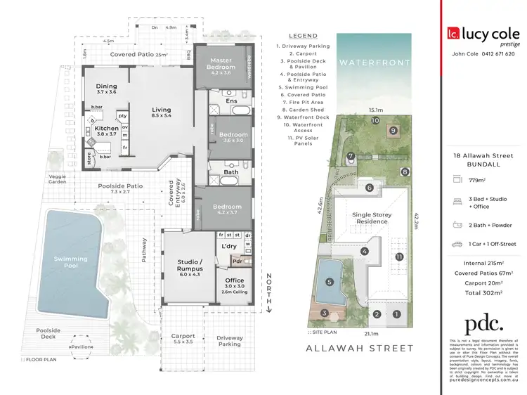 Floorplan of Homely house listing, 18 Allawah Street, Sorrento QLD 4217