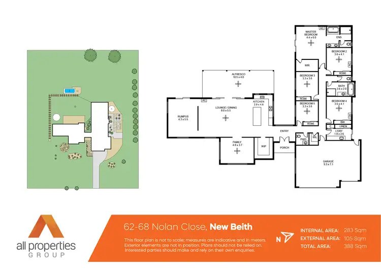 Floorplan of Homely house listing, 62-68 Nolan Close, New Beith QLD 4124