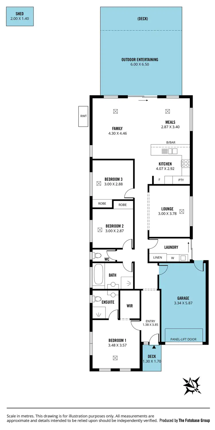 Floorplan of Homely house listing, 11 Sabella Place, Noarlunga Downs SA 5168