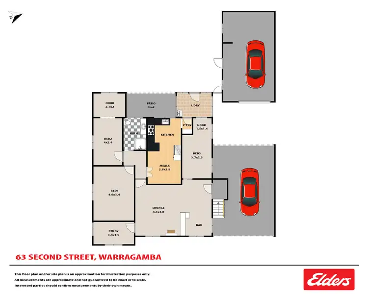 Floorplan of Homely house listing, 63 Second Street, Warragamba NSW 2752