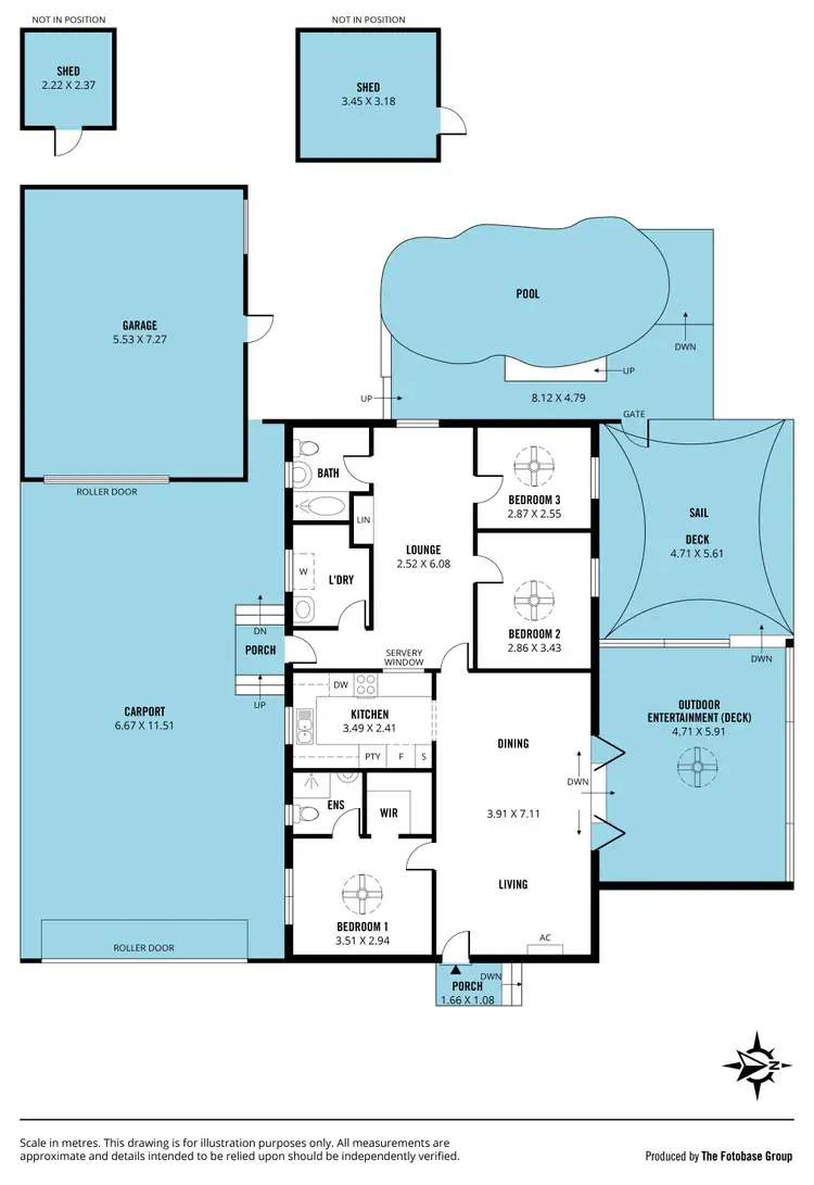 Floorplan of Homely house listing, 109 Sandison Road, Hallett Cove SA 5158