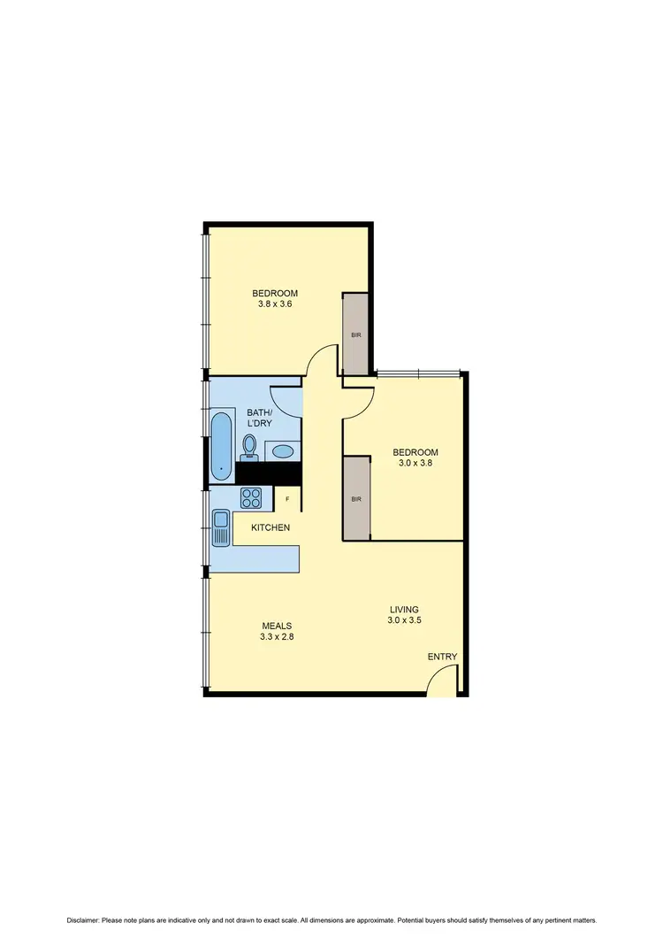 Floorplan of Homely unit listing, 7/1 Fuller Street, Essendon VIC 3040