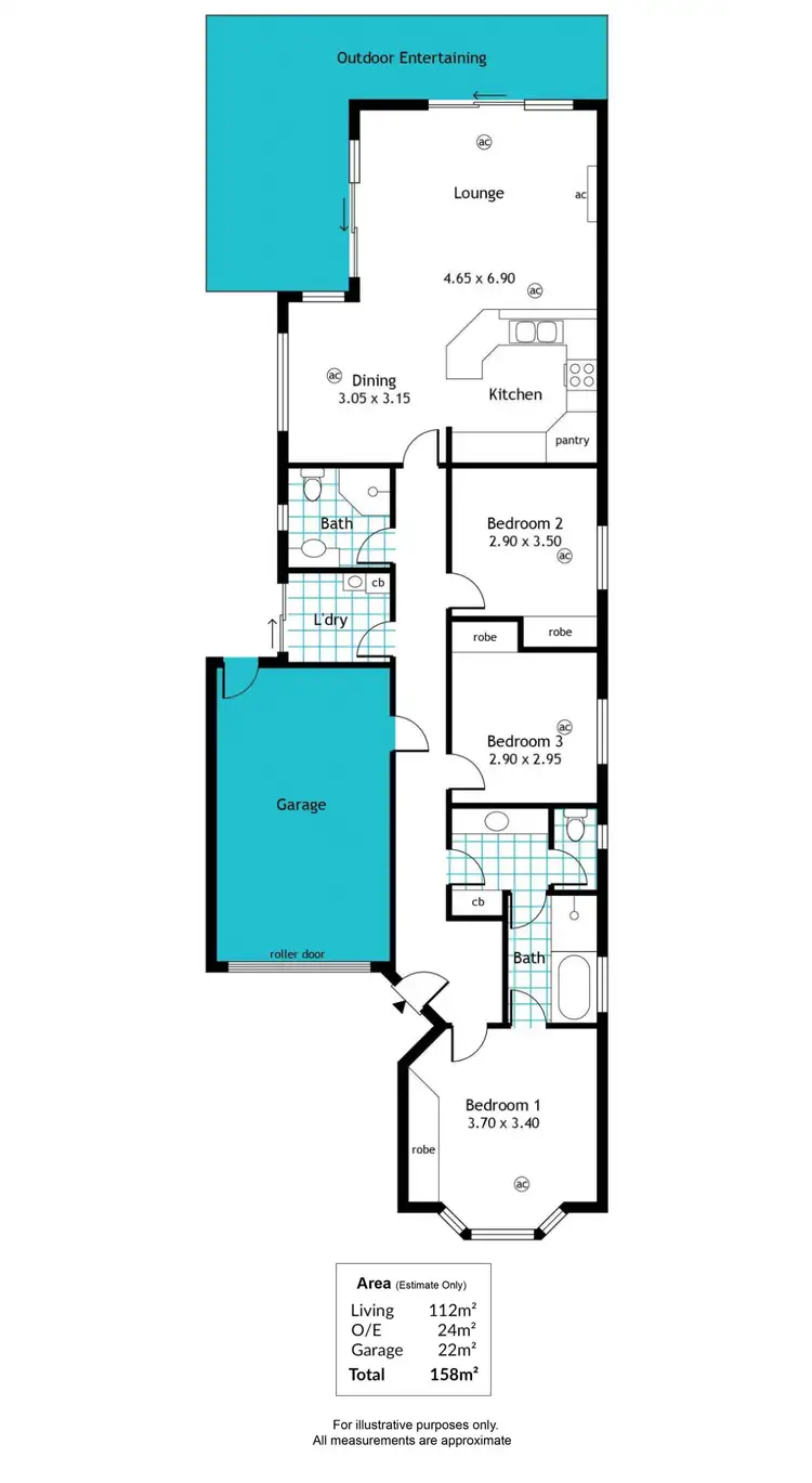 Floorplan of Homely house listing, 32a Railway Terrace, Warradale SA 5046