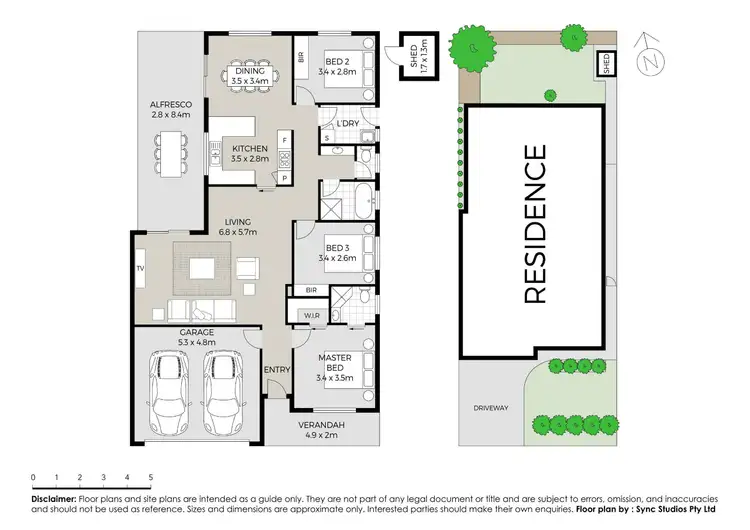 Floorplan of Homely house listing, 17 Nymagee Street, Glenwood NSW 2768