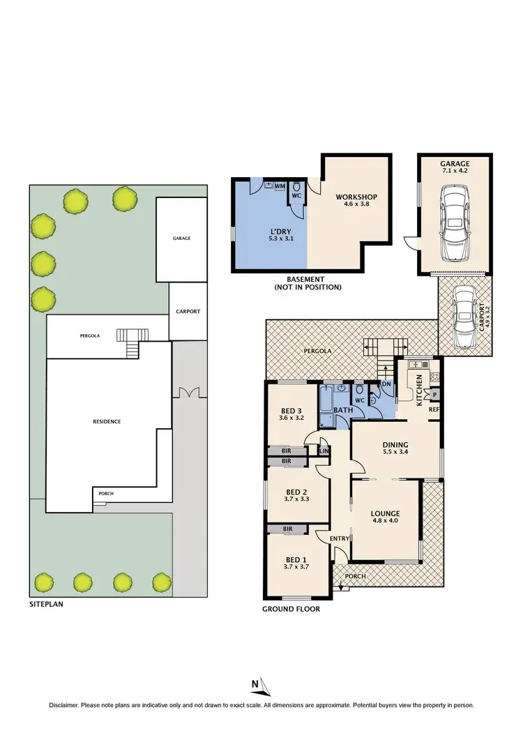 Floorplan of Homely house listing, 19 Eagle Avenue, Kingsbury VIC 3083