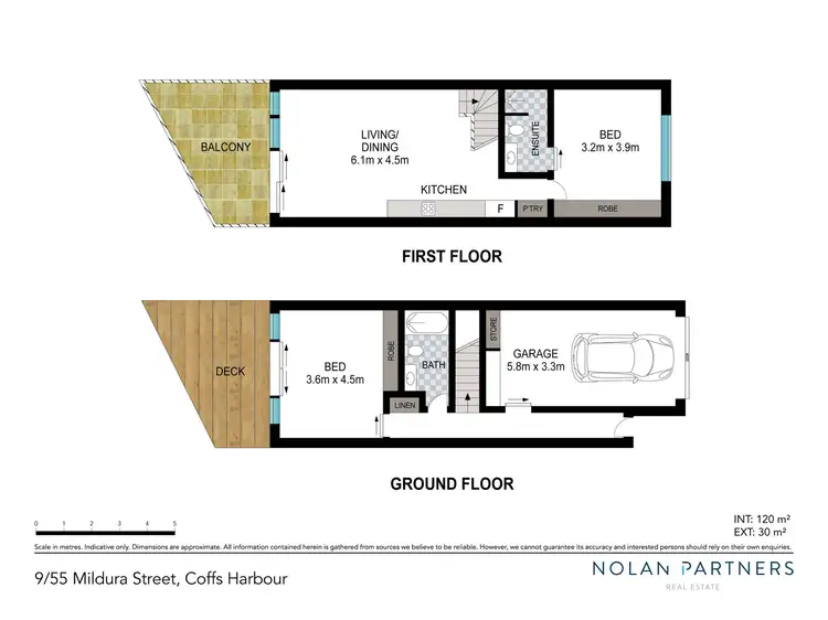 Floorplan of Homely townhouse listing, 9/55 Mildura Street, Coffs Harbour NSW 2450