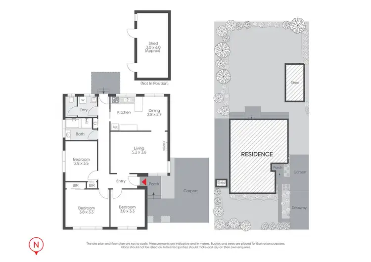 Floorplan of Homely house listing, 10 Lentara Crescent, Wyndham Vale VIC 3024