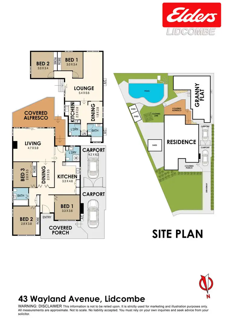 Floorplan of Homely house listing, 43 Wayland Avenue, Lidcombe NSW 2141