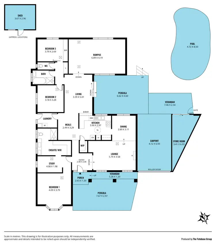 Floorplan of Homely house listing, 19 Phoenix Crescent, Old Reynella SA 5161