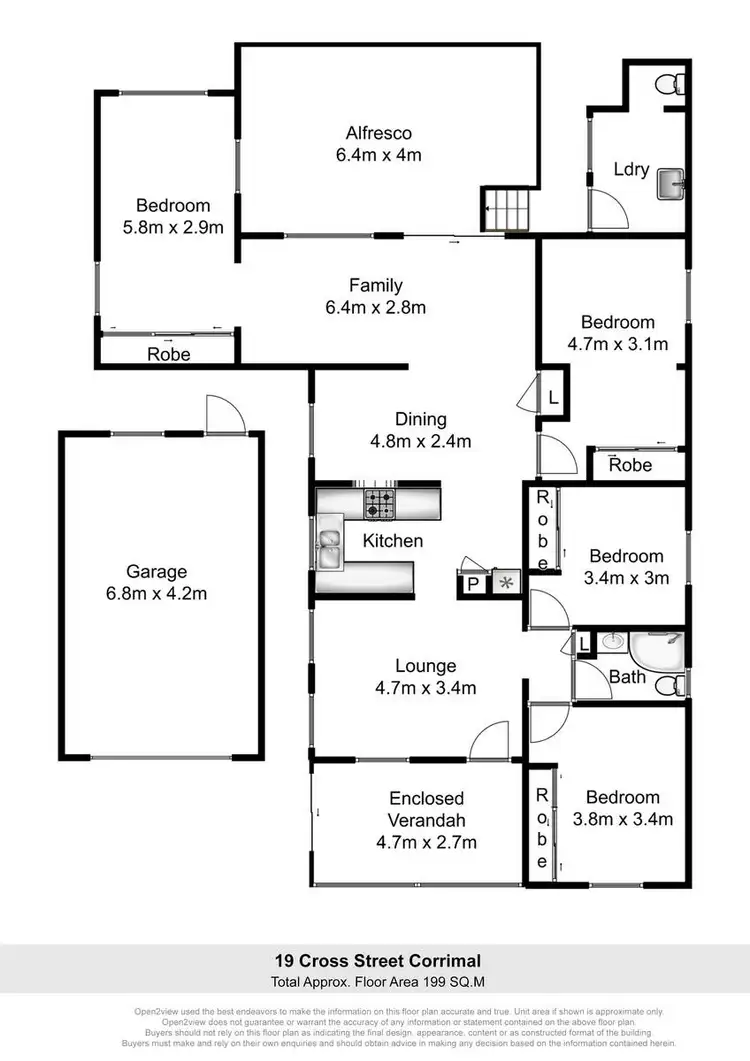 Floorplan of Homely house listing, 19 Cross Street, Corrimal NSW 2518