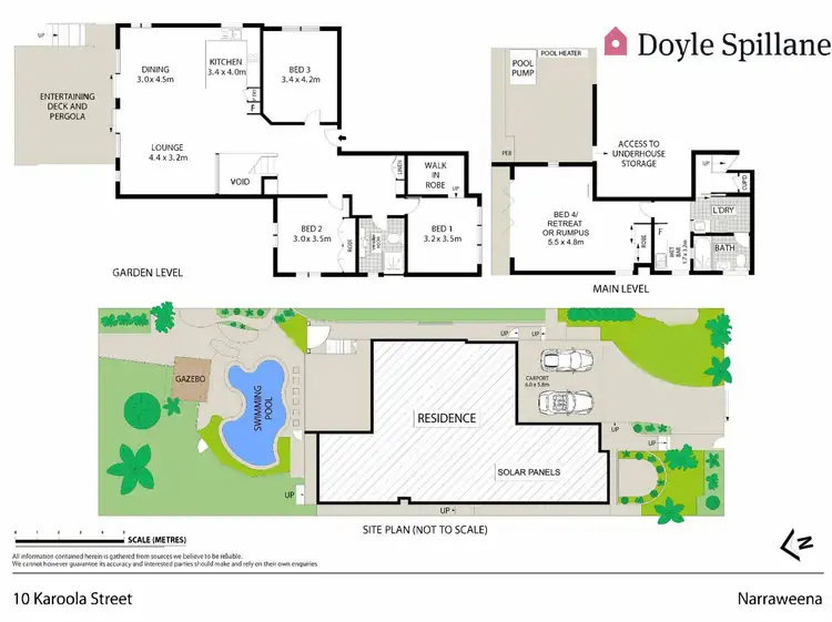 Floorplan of Homely house listing, 10 Karoola Street, Narraweena NSW 2099