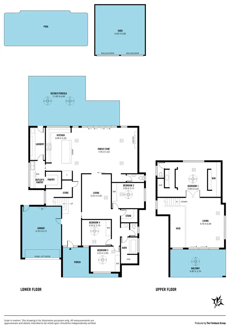 Floorplan of Homely house listing, 26 Griffiths Drive, Moana SA 5169