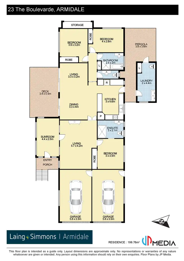 Floorplan of Homely house listing, 23 The Boulevarde, Armidale NSW 2350