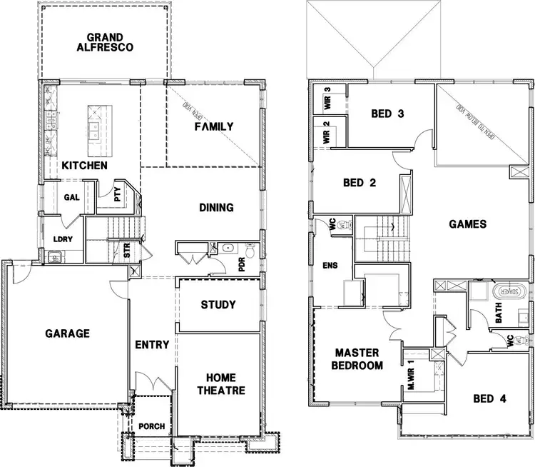 Floorplan of Homely house listing, 193 Bonniebrook Road, Bonnie Brook VIC 3335