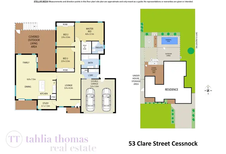 Floorplan of Homely house listing, 53 Clare Street, Cessnock NSW 2325