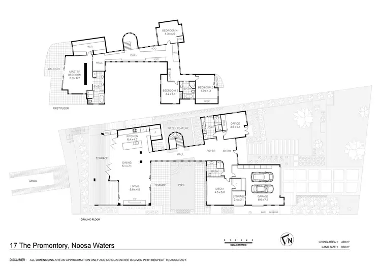 Floorplan of Homely house listing, 17 The Promontory, Noosa Waters QLD 4566