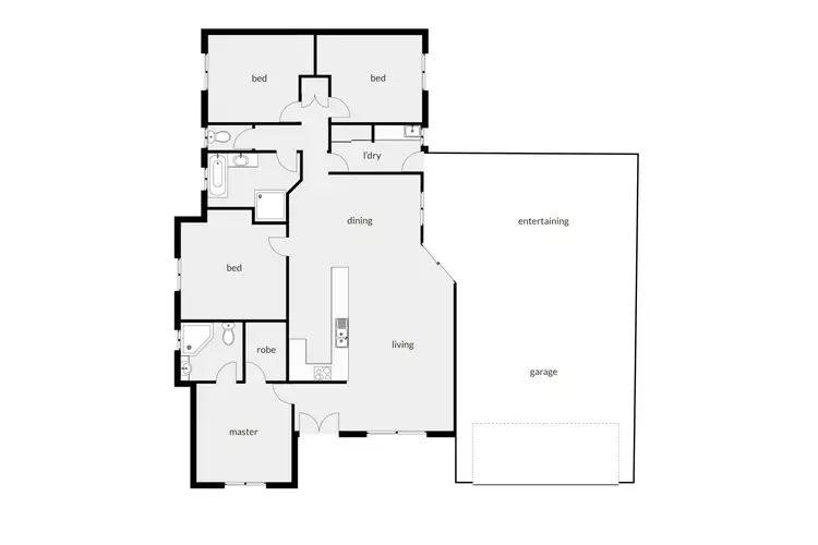 Floorplan of Homely house listing, 16 Moth Close, Edmonton QLD 4869