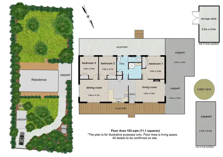 Floorplan of Homely house listing, 3 Lithgow Avenue, Warburton VIC 3799