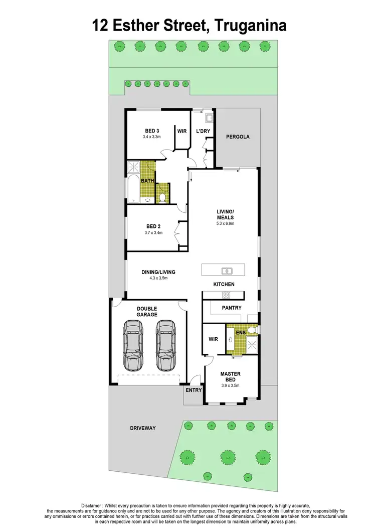 Floorplan of Homely house listing, 12 Esther Street, Truganina VIC 3029