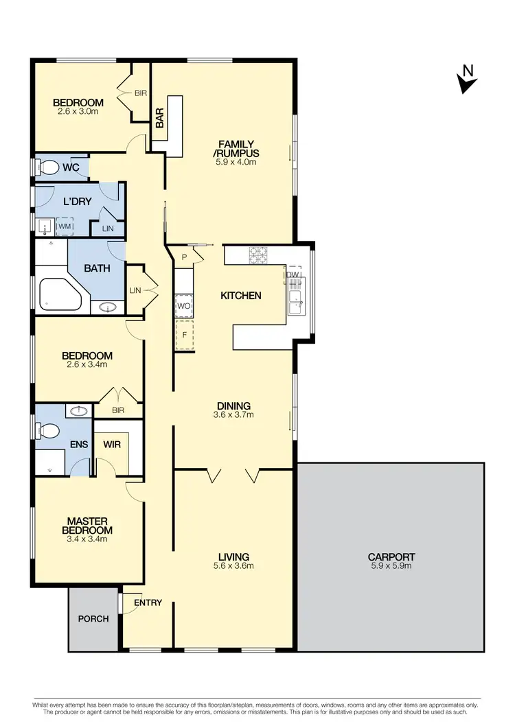 Floorplan of Homely house listing, 1 Santa Monica Drive, Keilor Lodge VIC 3038