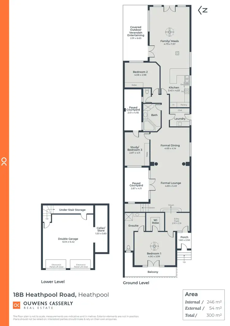 Floorplan of Homely house listing, 18b Heathpool Road, Heathpool SA 5068