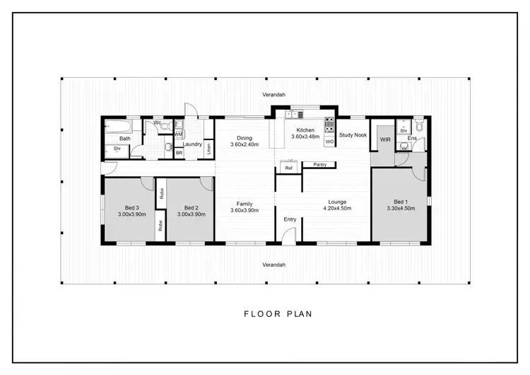 Floorplan of Homely house listing, 99 Sorensens Road, Kuttabul QLD 4741