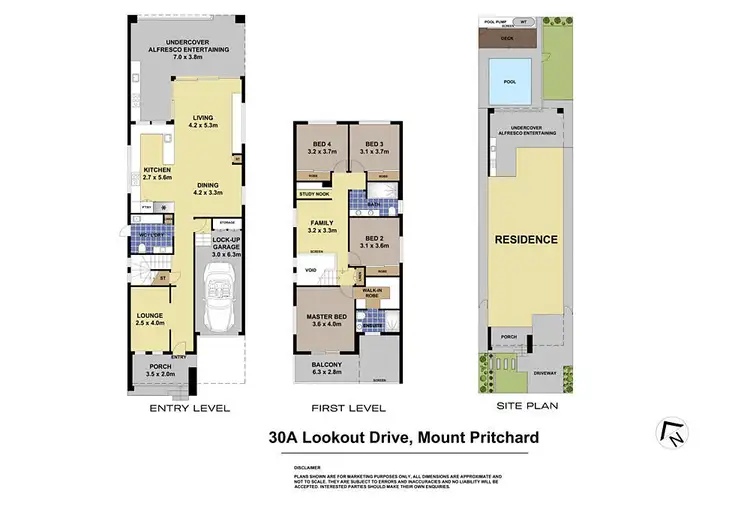 Floorplan of Homely house listing, 30 Lookout Drive, Mount Pritchard NSW 2170