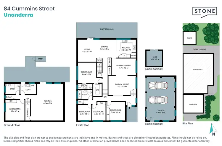 Floorplan of Homely house listing, 84 Cummins Street, Unanderra NSW 2526