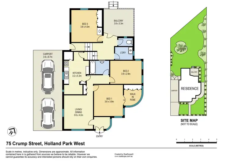 Floorplan of Homely house listing, 75 Crump Street, Holland Park West QLD 4121