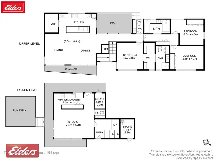 Floorplan of Homely house listing, 76 Wells Parade, Blackmans Bay TAS 7052