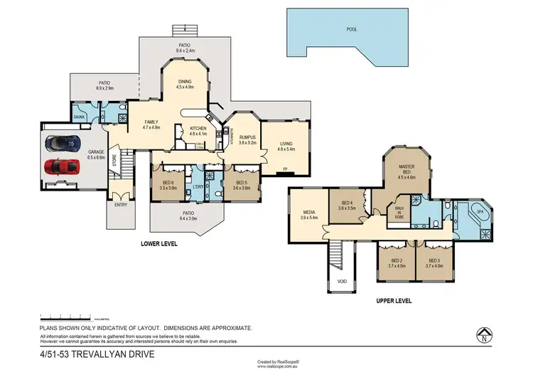 Floorplan of Homely house listing, 4/51-53 Trevallyan Drive, Daisy Hill QLD 4127