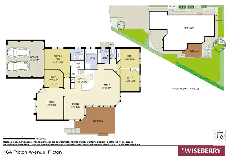 Floorplan of Homely house listing, 16A Picton Avenue, Picton NSW 2571