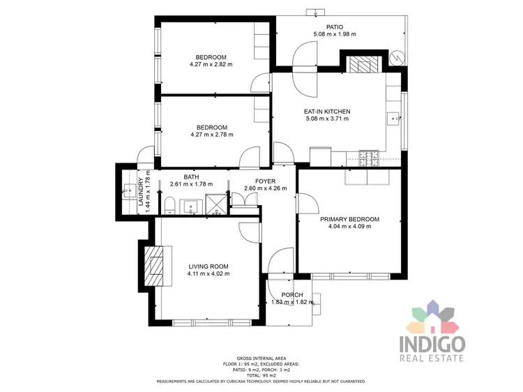 Floorplan of Homely house listing, 53 Finch Street, Beechworth VIC 3747