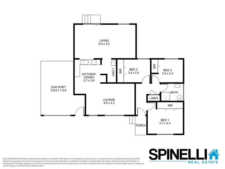 Floorplan of Homely house listing, 14 Brisbane Place, Barrack Heights NSW 2528