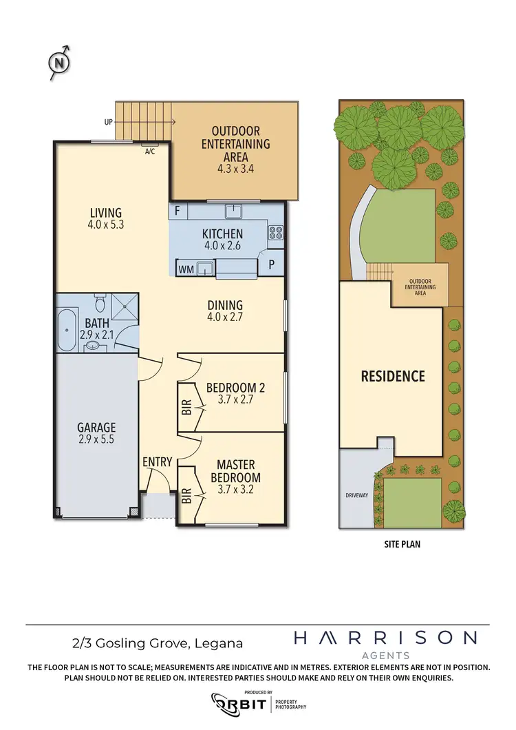 Floorplan of Homely house listing, 2/3 Gosling Grove, Legana TAS 7277