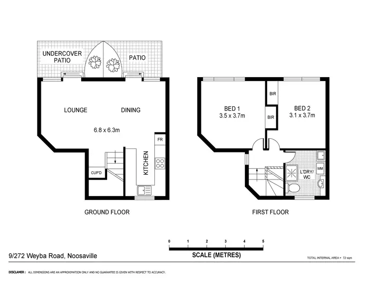 Floorplan of Homely unit listing, 9/272 Weyba Road, Noosaville QLD 4566