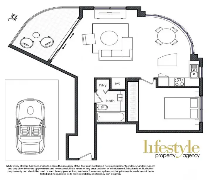 Floorplan of Homely apartment listing, 200 William Street, Woolloomooloo NSW 2011
