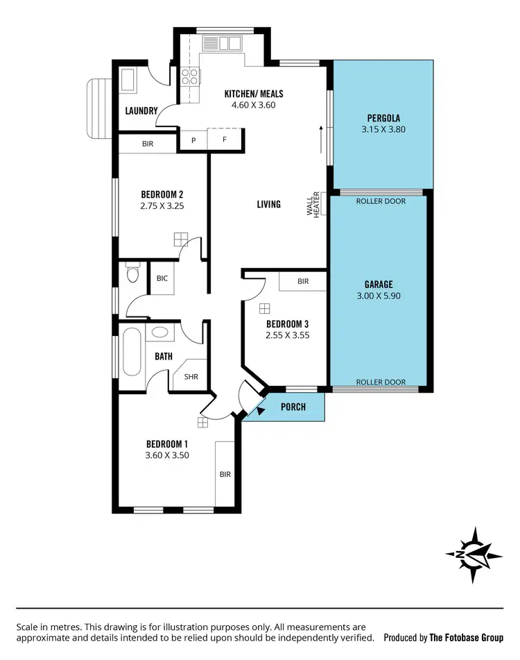 Floorplan of Homely house listing, 32 Simone Crescent, Morphett Vale SA 5162