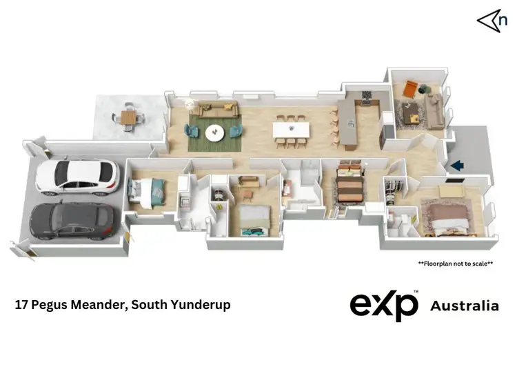 Floorplan of Homely house listing, 17 Pegus Meander, South Yunderup WA 6208