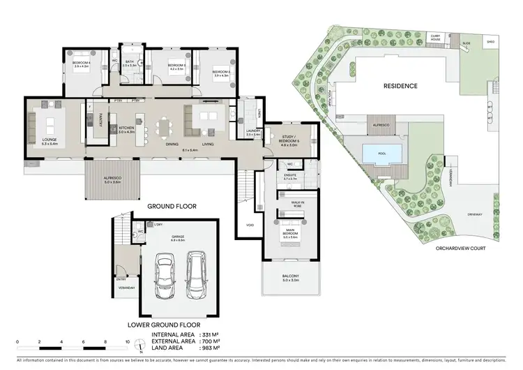 Floorplan of Homely house listing, 7 Orchardview Court, Highton VIC 3216