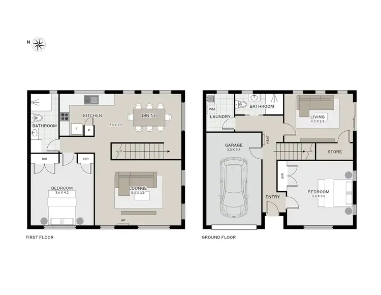 Floorplan of Homely house listing, 2/73 Foch Street, Mowbray TAS 7248