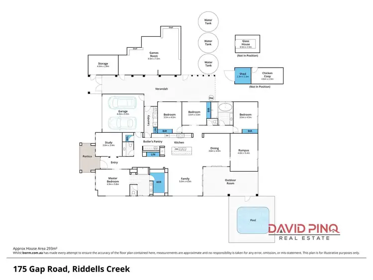 Floorplan of Homely house listing, 175 Gap Road, Riddells Creek VIC 3431