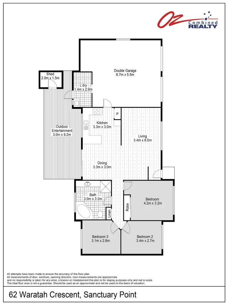 Floorplan of Homely house listing, 62 Waratah Crescent, Sanctuary Point NSW 2540