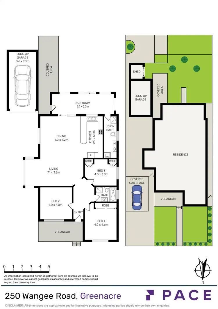 Floorplan of Homely house listing, 250 Wangee Road, Greenacre NSW 2190